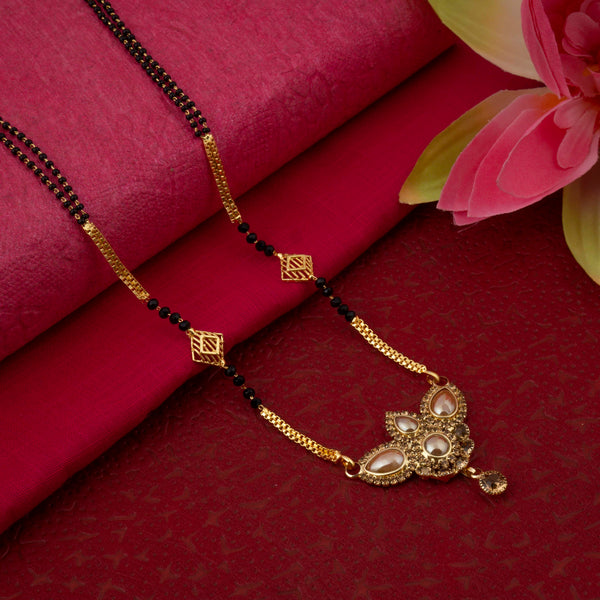 Minimalist 22K Gold Plated Mangalsutra for Women