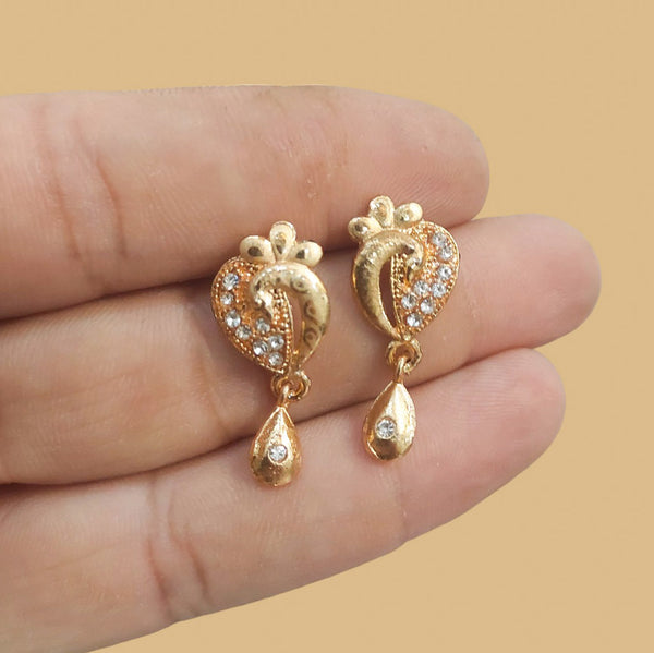 Stylish 22K Gold Plated Earrings for Women and Girls