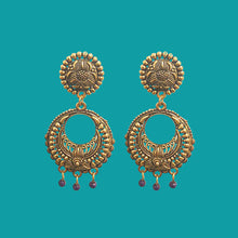 Traditional Oxidised Plated Jhumki Earrings for Women and Girls