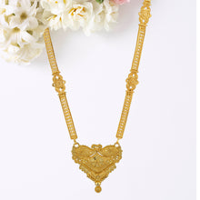 Traditional Handmade Long Brass Mangalsutra for Women and Girls