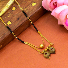 Daily Wear Two Line Gold Plated Mangalsutra For Women and Girls