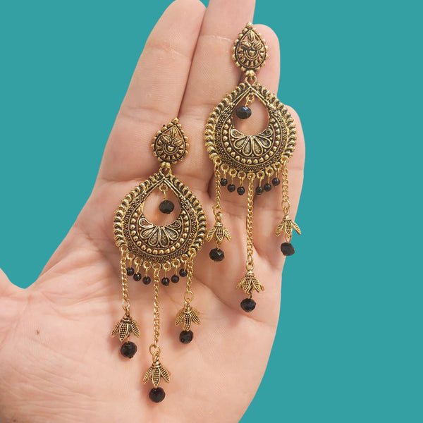 Stylish Oxidized Jhumki Earrings for Women and Girls