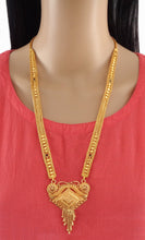 Elegant 22K Gold Plated Long Brass Mangalsutra for Women