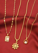 Stunning Gold Plated Necklace Chain Pendant For Women and Girls