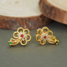 Gleaming AD Diamond Studs Earrings For Women