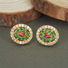 Alluring AD Diamond Studs for Women