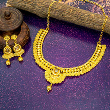 Incredible Classic Gold Plated Kundan Choker Necklace Set for Women and Girls