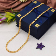 Stylish 22K Gold-Plated Chain – Skin-Friendly, Lightweight, and Premium