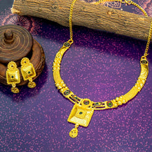 Stylish and Trendy Brass Gold Plated Jewellery Set For Women and Girls