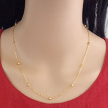 22K Gold-Plated Chain –everyday wear , Lightweight, and Comfortable