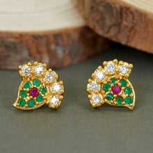 Bright Shimmer AD Diamond Studs Earrings For Women