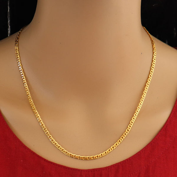 Daily Wear 22K Gold-Plated Chain Best for Every Occasion