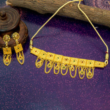 Traditional and Stylish Brass Gold Plated Jewellery Set For Women and Girls