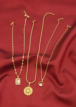 Stunning Gold Plated Necklace Chain Pendant For Women and Girls