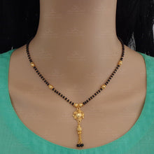 22K Gold Plated Floral Mangalsutra For Women and Girls