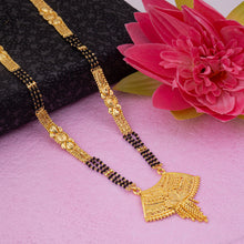 Classic 22k Gold-Plated Mangalsutra : Lightweight and Easy to Wear