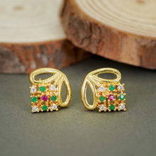 Modern Elegance AD Diamond Studs For Women and Girls