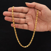 Stylish 22K Gold-Plated Chain – Skin-Friendly, Lightweight, and Premium