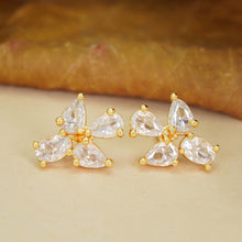 Golden Glamour AD Diamond Studs