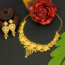 Stylish and Trendy Brass Gold Plated Jewellery Set For Women and Girls