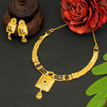 Stylish and Trendy Brass Gold Plated Jewellery Set For Women and Girls