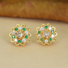 Modern AD Diamond Studs Earrings For Women and Girls