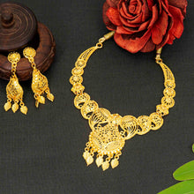 Designer and Stylish Brass Gold Plated Jewellery Set For Women and Girls