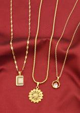 Stunning Gold Plated Necklace Chain Pendant For Women and Girls