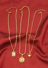 Charming 22K Gold Plated Necklace Chain Pendant For Women and Girls