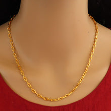 Trending Skin-Friendly, Lightweight, and Designed 22K Gold-Plated Chain for Long-Term Use