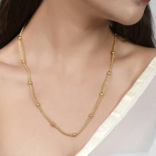 22K Gold-Plated Chain –everyday wear , Lightweight, and Comfortable