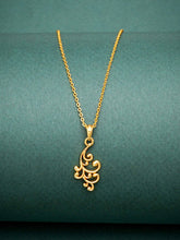 Daily Wear Simple Gold Plated Necklace Chian Pendent For Women and Girls