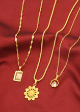 Beautiful Gold Plated Necklace Chain Pendant For Women and Girls