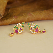 Modern AD Diamond Studs Earrings For Women