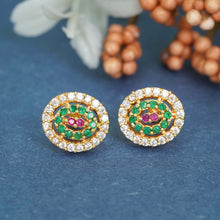 Alluring AD Diamond Studs for Women