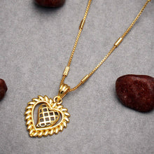 Charming and Stunning Gold Plated Necklace Chain Pendent For Women and Girls