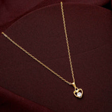 Charming and Stunning Gold Plated Necklace Chain Pendant For Women and Girls