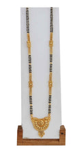 Traditional Brass Long Mangalsutra with 22K Gold Plating