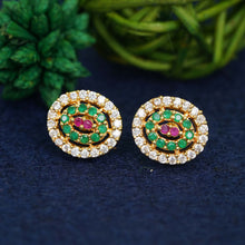 Alluring AD Diamond Studs for Women