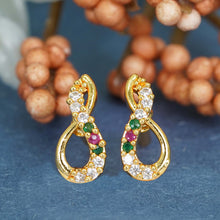 Gorgeous AD Diamond Studs Earrings For Women and Girls