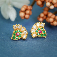 Bright Shimmer AD Diamond Studs Earrings For Women