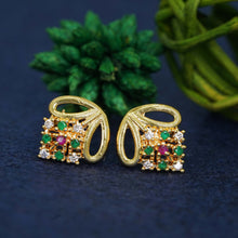 Modern Elegance AD Diamond Studs For Women and Girls