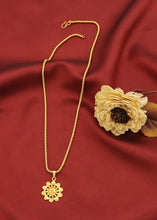 Beautiful Gold Plated Necklace Chain Pendant For Women and Girls