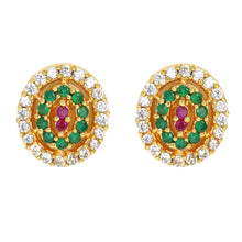 Alluring AD Diamond Studs for Women