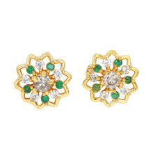 Modern AD Diamond Studs Earrings For Women and Girls