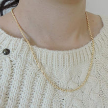 Daily Wear 22K Gold-Plated Brass Rope Chain for Women and Girls