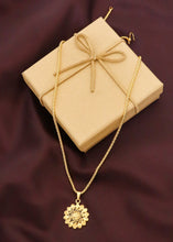 Stunning Gold Plated Necklace Chain Pendant For Women and Girls