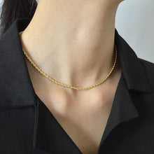 Daily Wear 22K Gold-Plated Brass Rope Chain for Women and Girls