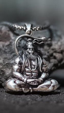 Hanuman Silver-Plated Chain with Locket