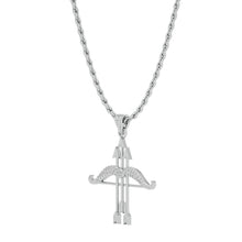 Ram Dhanush Silver Pendant Chain for Men